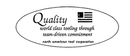 QUALITY WORLD CLASS TOOLING THROUGH TEAM-DRIVEN COMMITMENT NORTH AMERICAN TOOL CORPORATION trademark