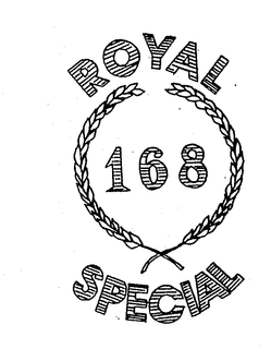 ROYAL 168 SPECIAL trademark