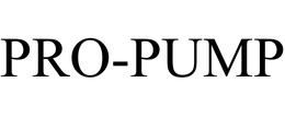 PRO-PUMP trademark