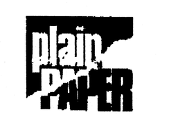 PLAIN PAPER trademark