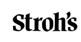 STROH'S trademark