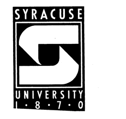 SYRACUSE UNIVERSITY 1-8-7-0 S trademark