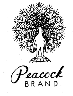 PEACOCK BRAND trademark