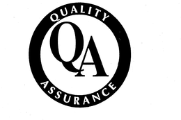 QUALITY ASSURANCE QA trademark