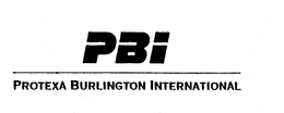PBI PROTEXA BURLINGTON INTERNATIONAL trademark