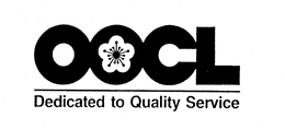 OOCL DEDICATED TO QUALITY SERVICE trademark