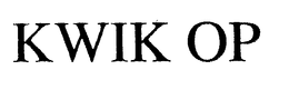 KWIK OP trademark