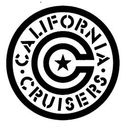 C CALIFORNIA CRUISERS trademark