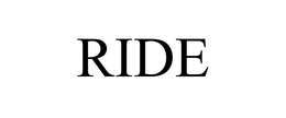 RIDE trademark