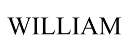 WILLIAM trademark