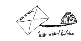 LETTER WRITERS PORTFOLIOS SALLY G PHINNY INK trademark
