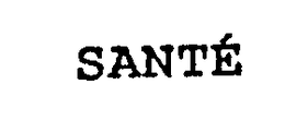 SANTE trademark