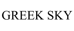 GREEK SKY trademark