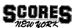 SCORES NEW YORK trademark
