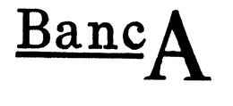 BANCA trademark
