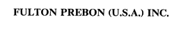 FULTON PREBON (U.S.A.) INC. trademark