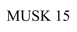 MUSK 15 trademark