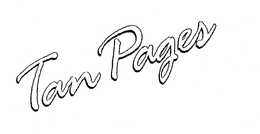 TAN PAGES trademark