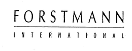 FORSTMANN INTERNATIONAL trademark