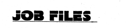 JOB FILES trademark