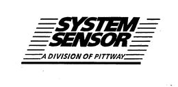 SYSTEM SENSOR A DIVISION OF PITTWAY trademark