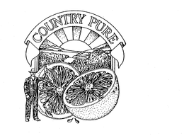 COUNTRY PURE trademark