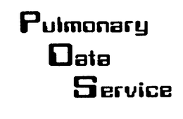 PULMONARY DATA SERVICE trademark