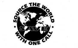 SOURCE THE WORLD WITH ONE CALL SAVE trademark