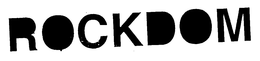 ROCKDOM trademark