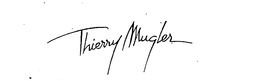 THIERRY MUGLER trademark