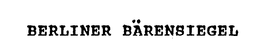 BERLINER BARENSIEGEL trademark
