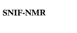 SNIF-NMR trademark