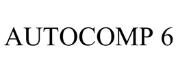 AUTOCOMP 6 trademark