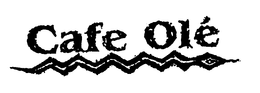 CAFE OLE' trademark