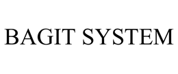 BAGIT SYSTEM trademark