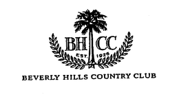 BEVERLY HILLS COUNTRY CLUB BH CC EST. 1926 trademark