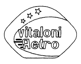 VITALONI RETRO trademark