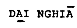 DAI NGHIA trademark