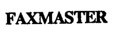 FAXMASTER trademark