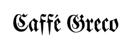 CAFFE GRECO trademark