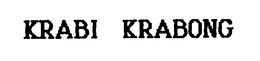 KRABI KRABONG trademark