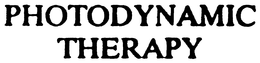PHOTODYNAMIC THERAPY trademark