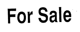FOR SALE trademark