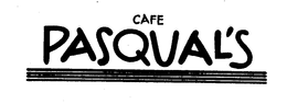 CAFE PASQUAL'S trademark