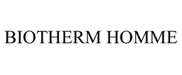 BIOTHERM HOMME trademark
