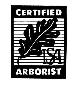 CERTIFIED ARBORIST ISA trademark