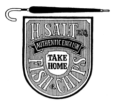 H. SALT ESQ. FISH & CHIPS AUTHENTIC ENGLISH TAKE HOME trademark