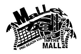 MALLEY BALL PRO BEACH VOLLEYBALL IN THE MALL trademark