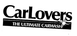CARLOVERS THE ULTIMATE CARWASH trademark