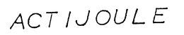 ACTIJOULE trademark